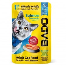 Bado Somonlu Kedi Pouch 85 GR